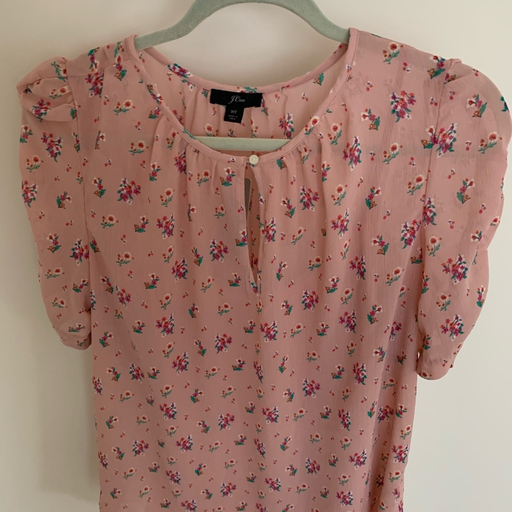 J.Crew NWT floral blouse